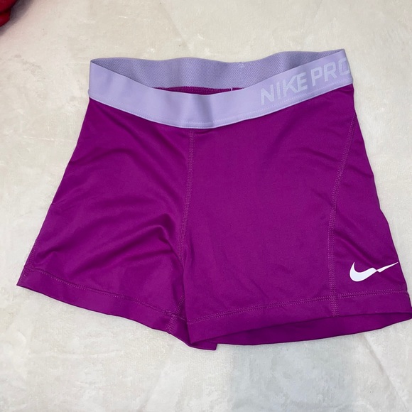 Nike Pants - Purple Nike Pros